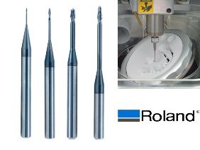 ROLAND DWX Diamond - фрезы для станка ROLAND Diamond