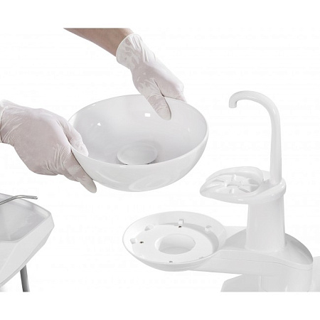 Siger U100 - стоматологическая установка с верхней подачей инструментов