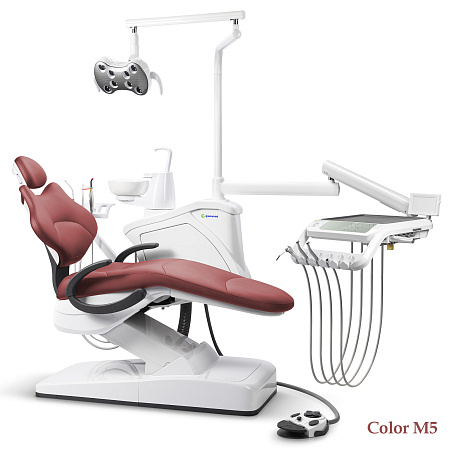 GreenMED S300 – Стоматологическая установка с мягкой обивкой и с нижней подачей