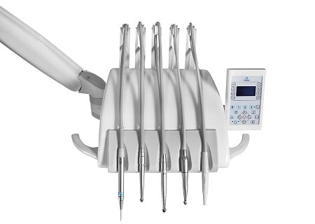 Fedesa Midway – стоматологическая установка с верхней подачей инструментов