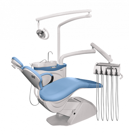 CHIROMEGA 654 NK - стоматологическая установка с нижней подачей инструментов
