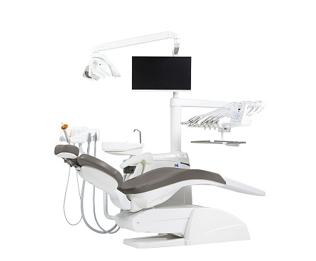 Miglionico NG — стоматологическая установка с верхней подачей инструментов